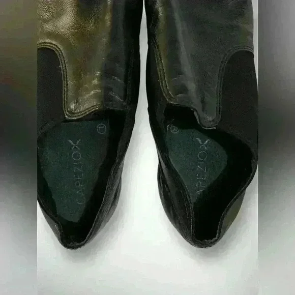 Capezio E-Series Slip-on Split Sole Jazz Shoe Size 9.5 M Black - Picture 9 of 10
